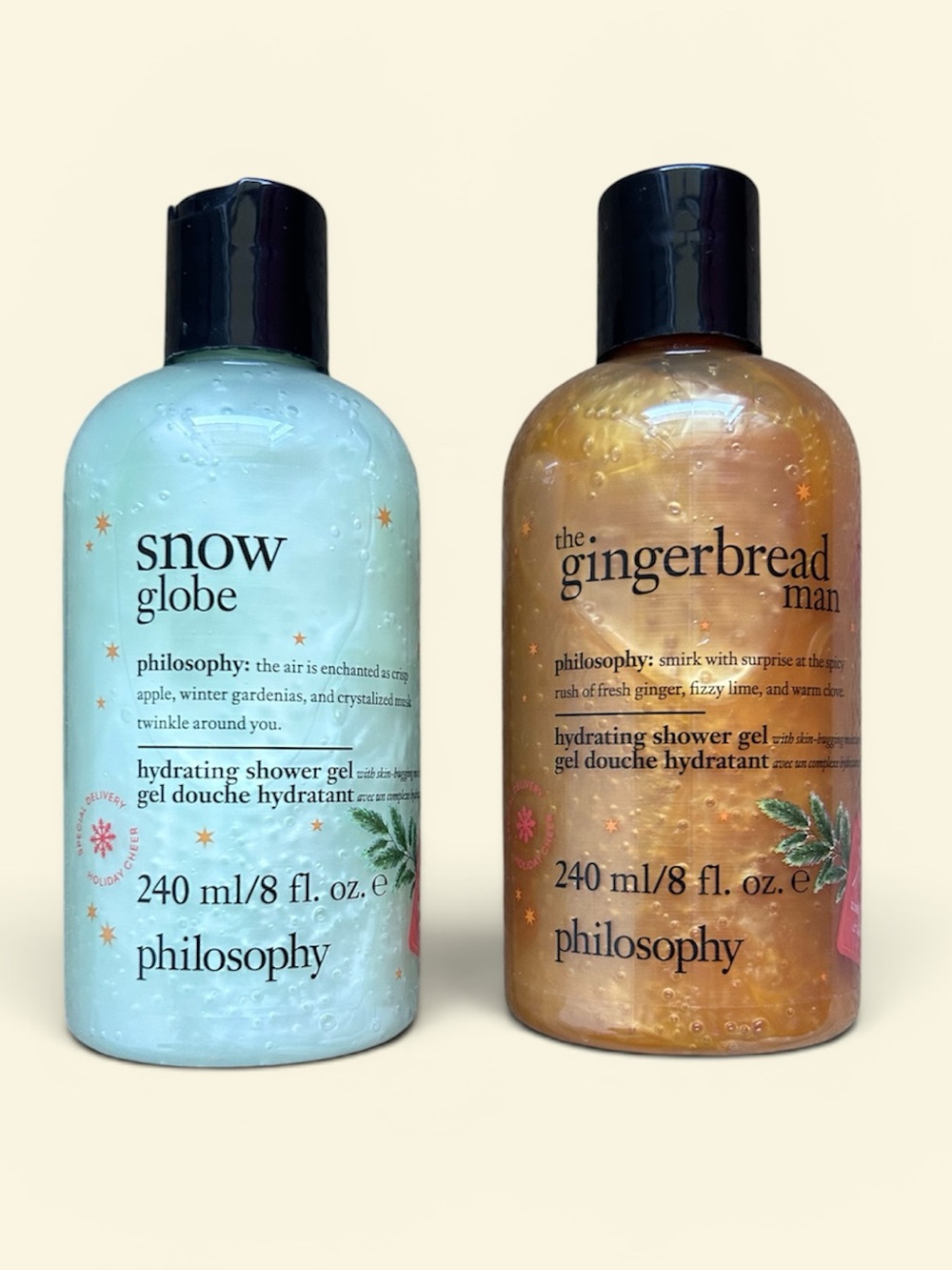 philosophy Shower Gels - Two 8 oz bottles. Unopened.